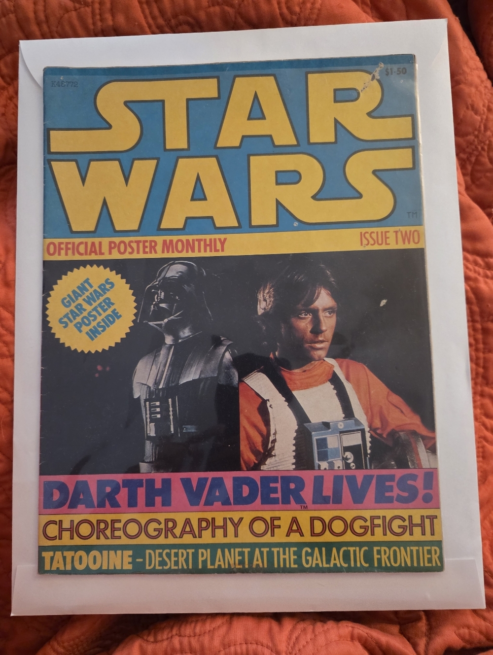 SOLD Star Wars Poster - Yellow, Blue, Red, Black